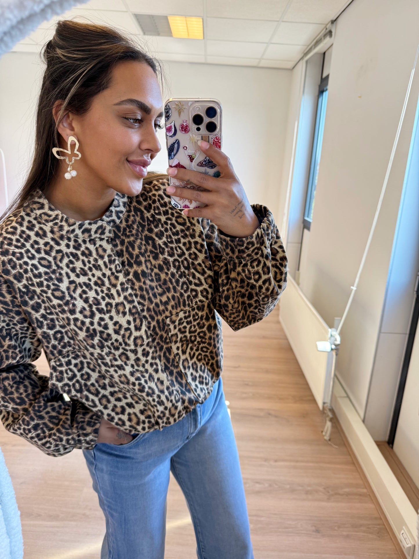 Lio leopard jacket