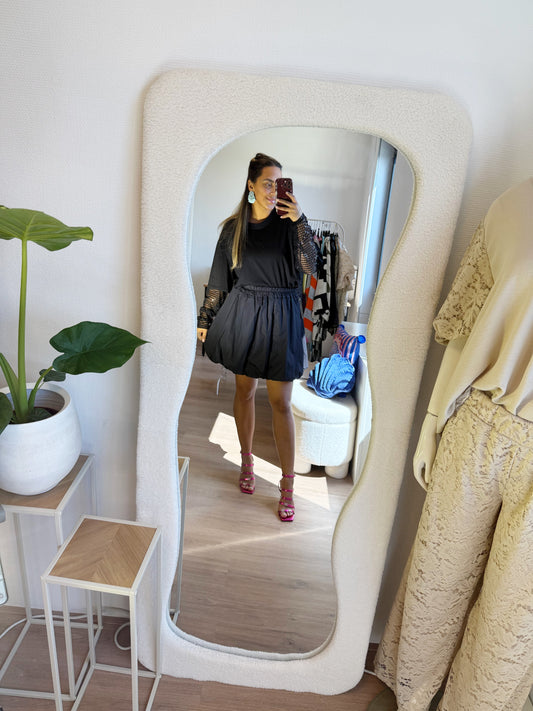 Beau balloon skirt black