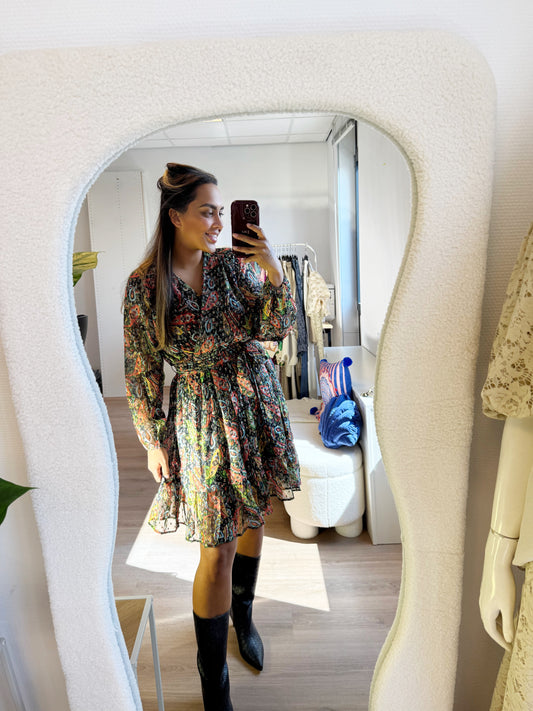 Gianna golden detail dress
