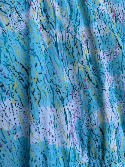 Romee ruffle dress lightblue