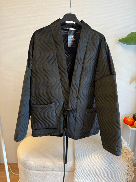 Vera velvet jacket black