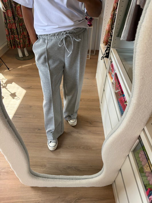 Jaimy jogger straight fit grey