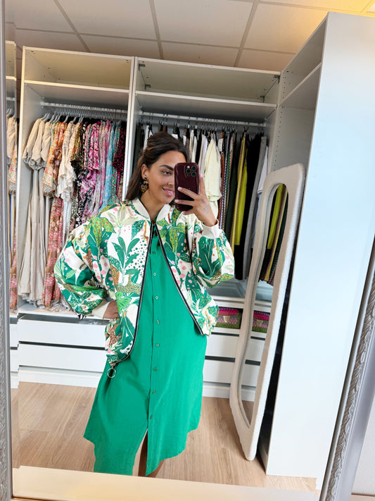 Julie jungle jacket green