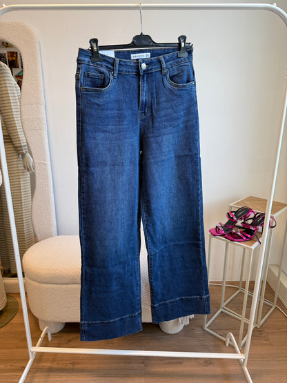 Musthave jeans wide leg denimblue