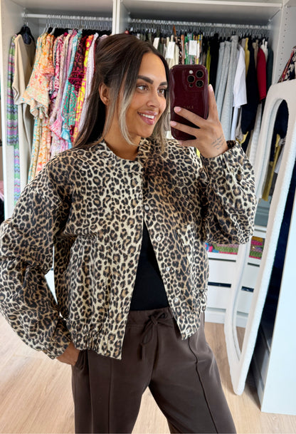 Lio leopard jacket