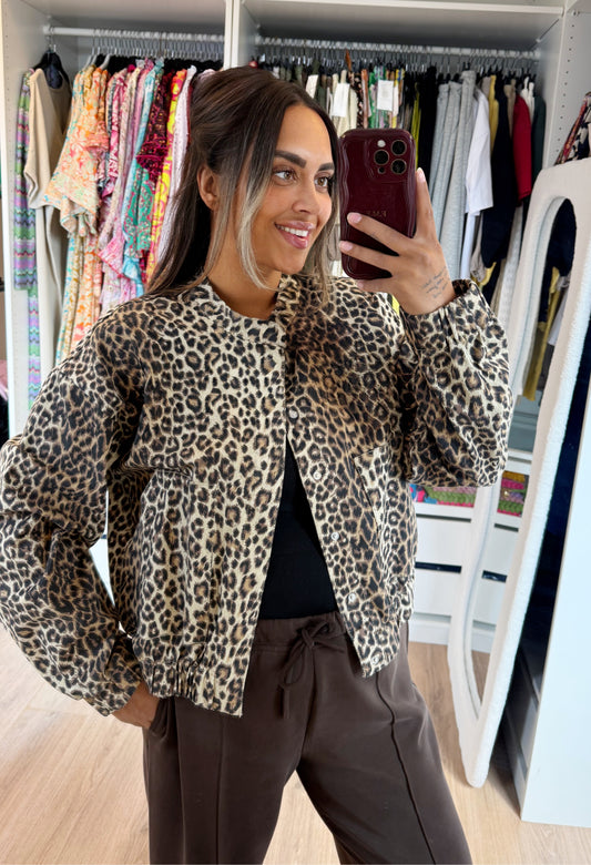 Lio leopard jacket