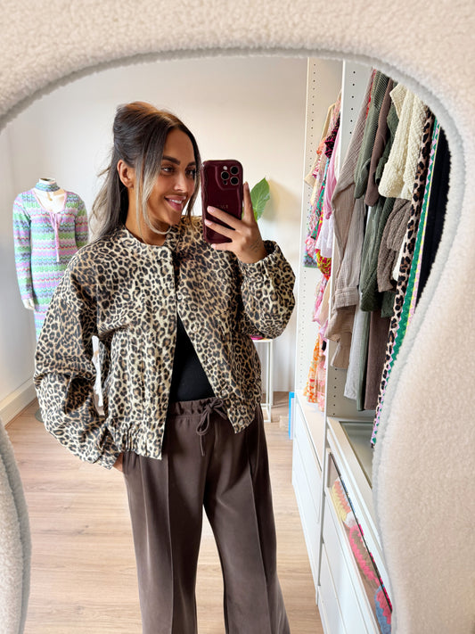 Lio leopard jacket