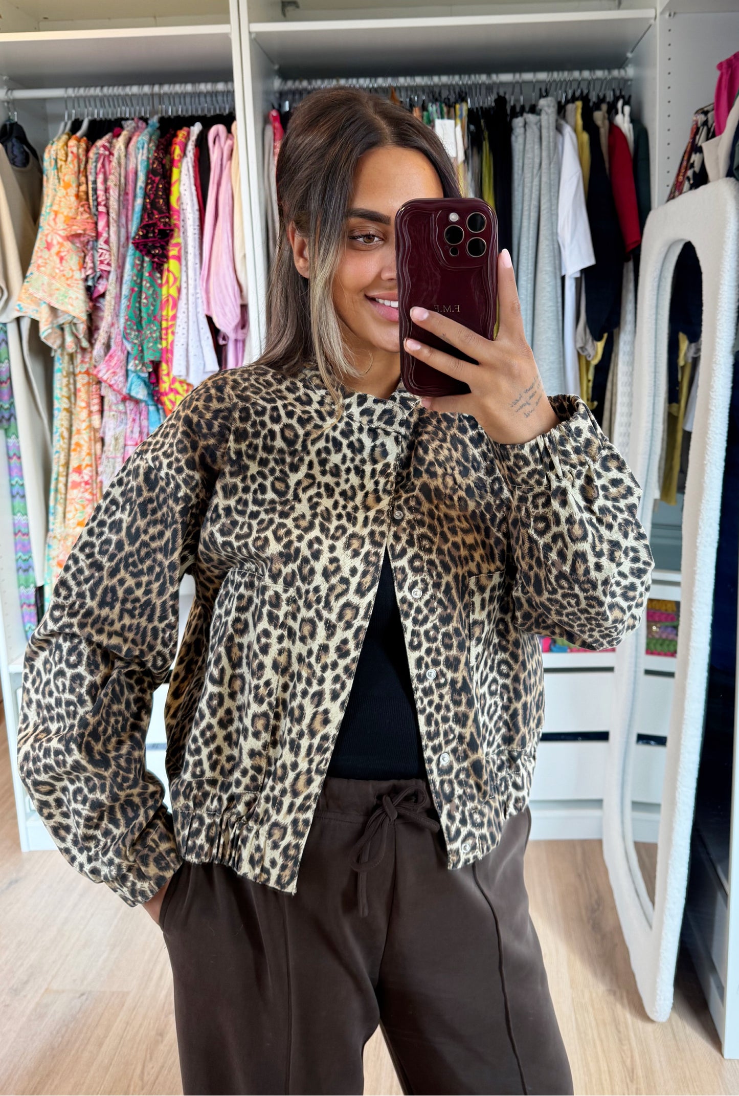 Lio leopard jacket