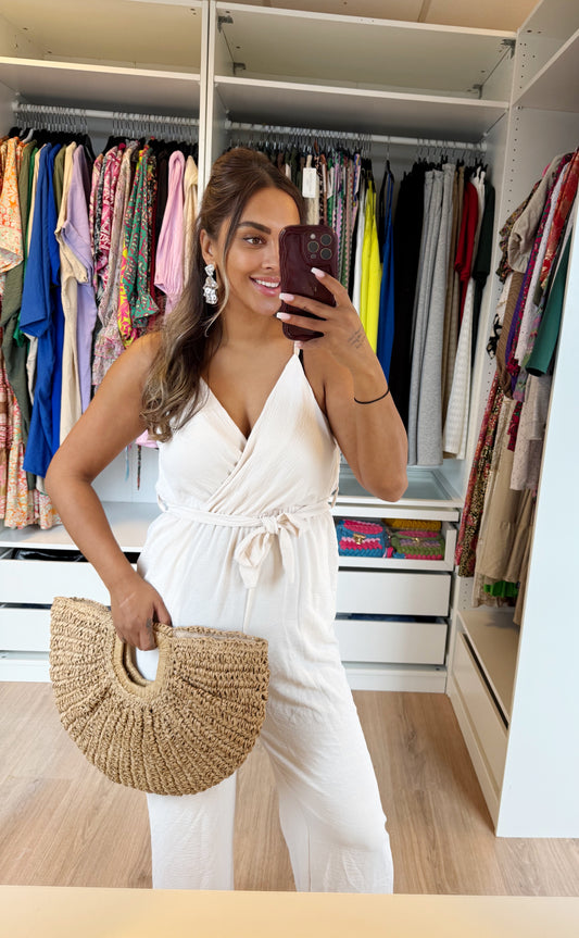 Jaela jumpsuit creme