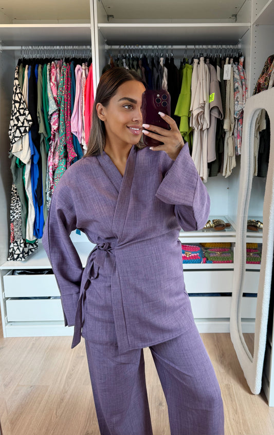 Layla two piece set lila