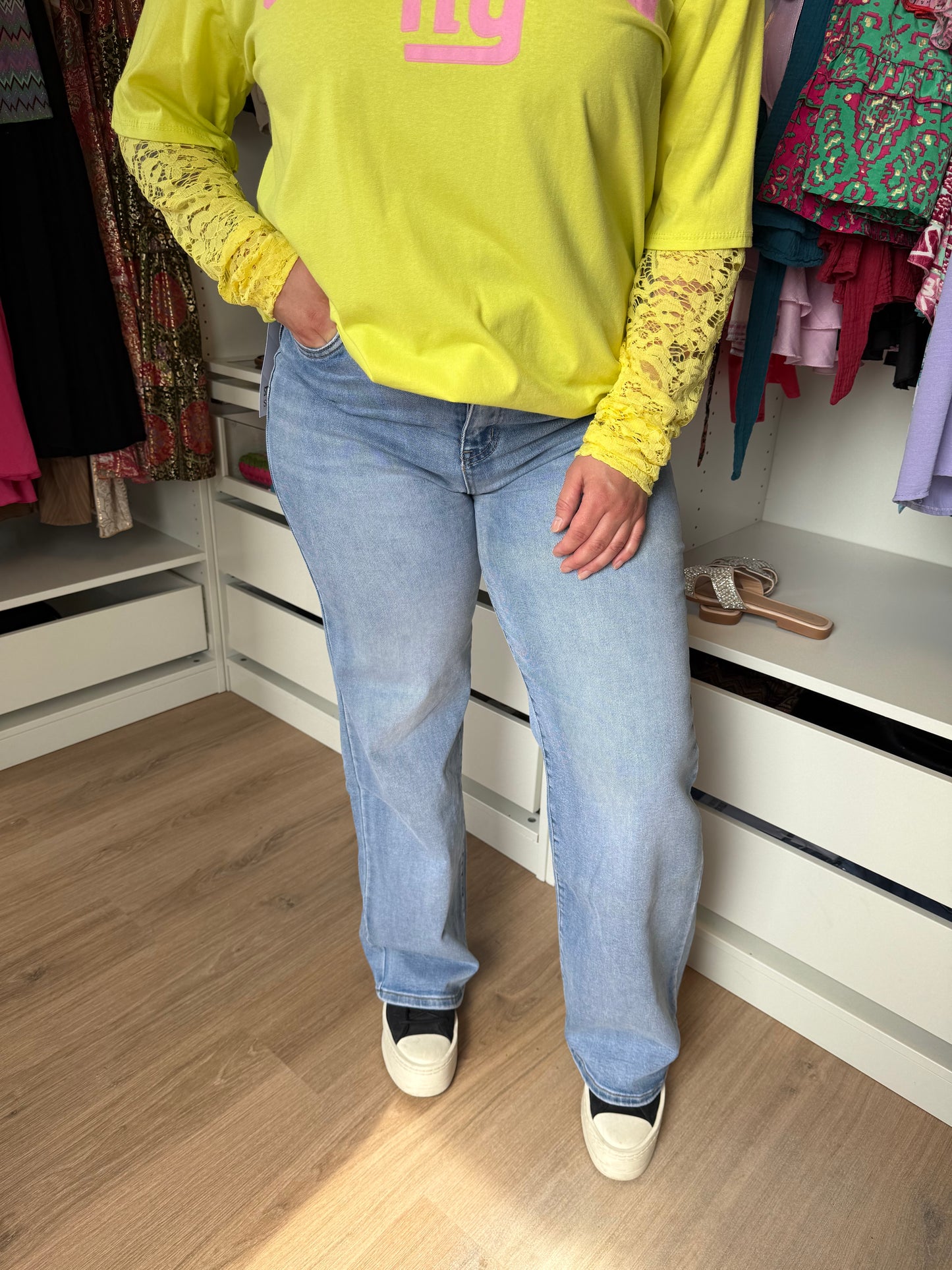 Bibi basic wide leg jeans