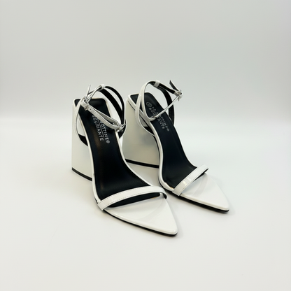 Nina heels white