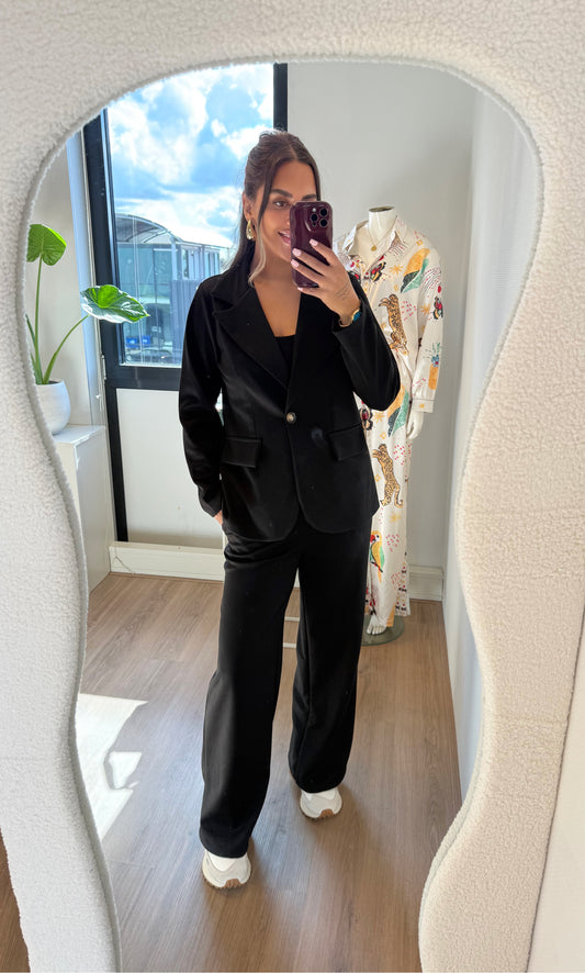 Jacey jogger suit black