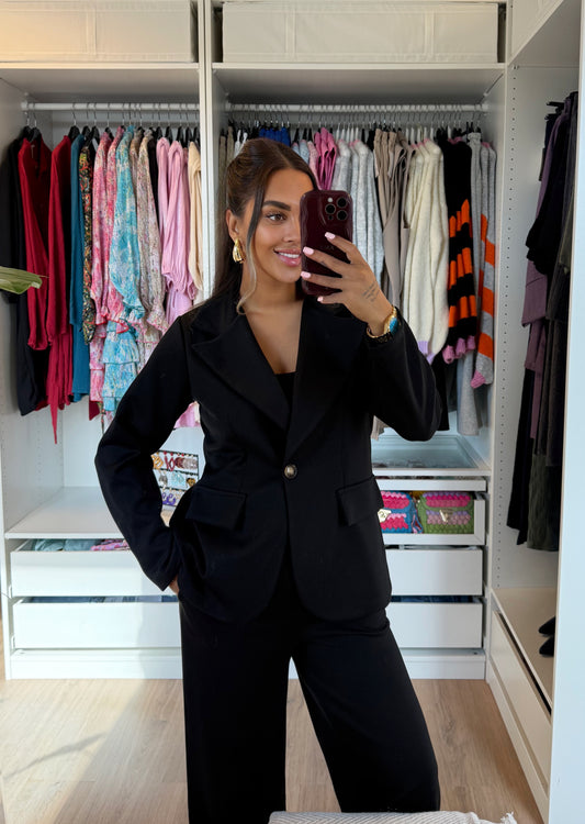 Jacey jogger suit black