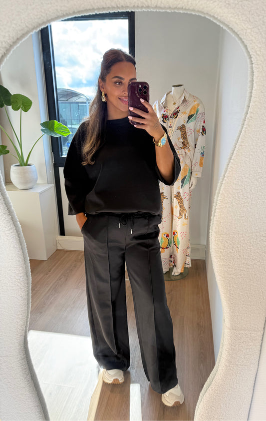 Brooklyn basic jogger set black