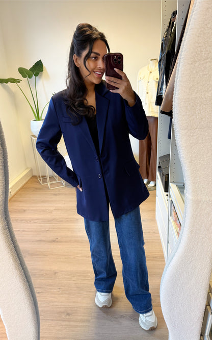 Blazer donkerblauw