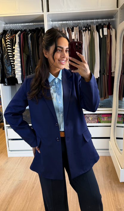 Blazer donkerblauw