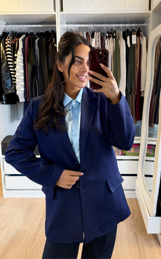 Blazer donkerblauw