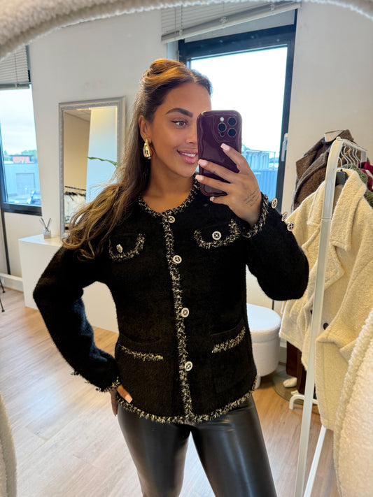 Eleonore elegant vest black