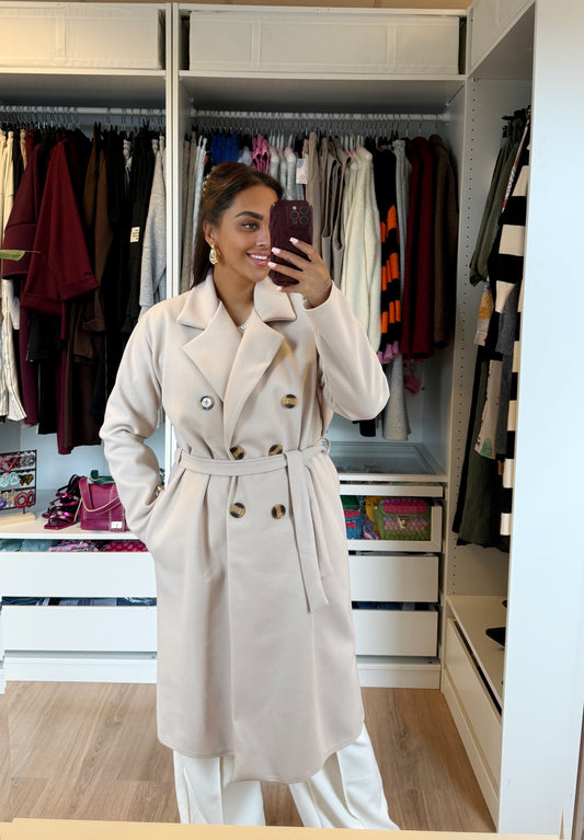 Yara trenchcoat beige