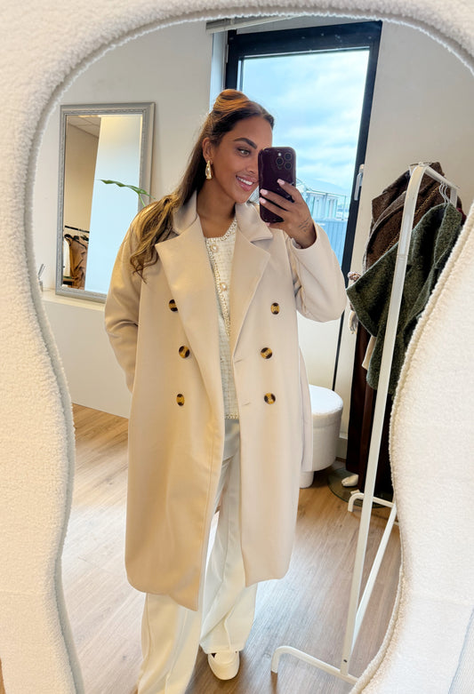 Yara trenchcoat beige