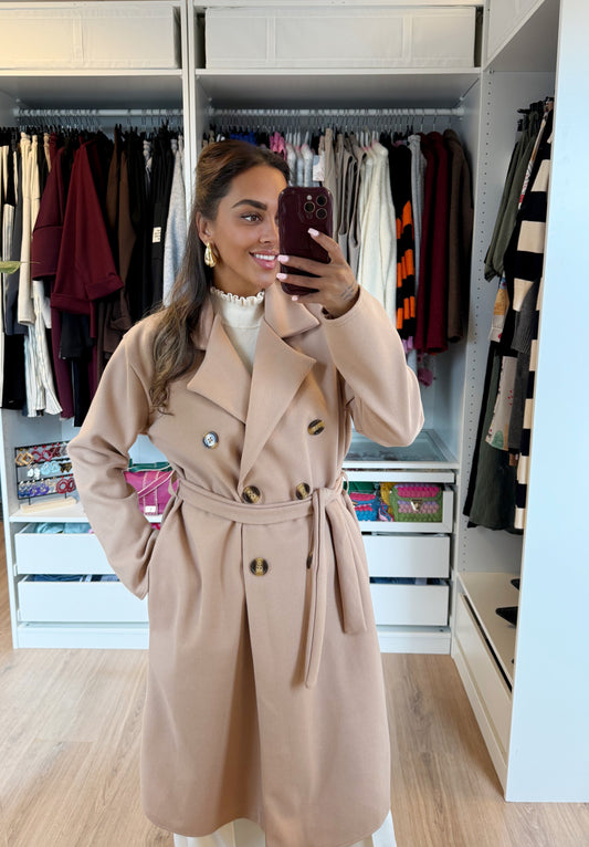 Yara trenchcoat camel