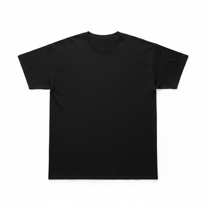 Tshirt super soft zwart