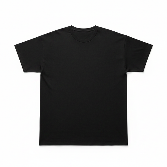 Tshirt super soft zwart