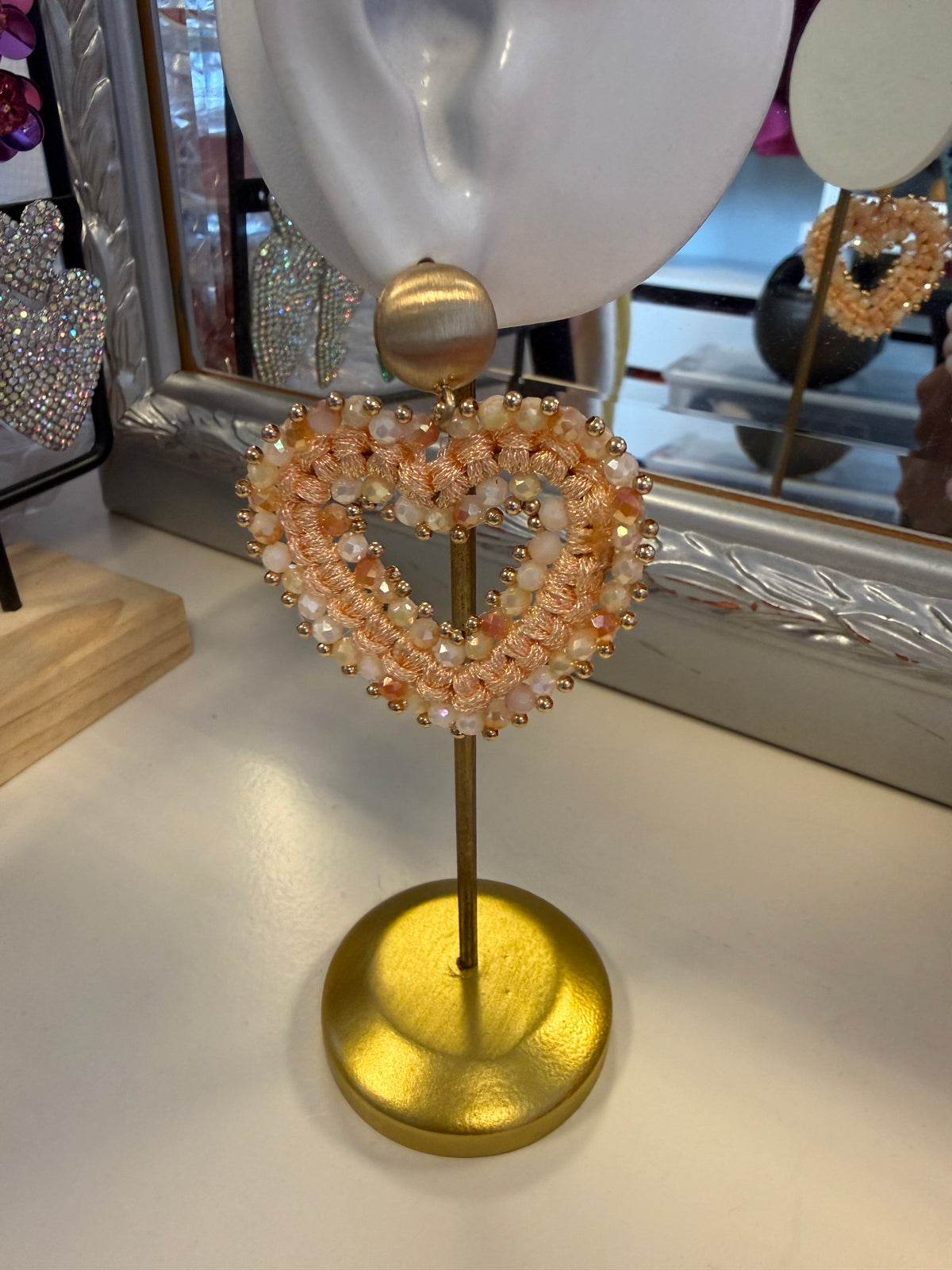 Earrings Love All The Way - Lightpink