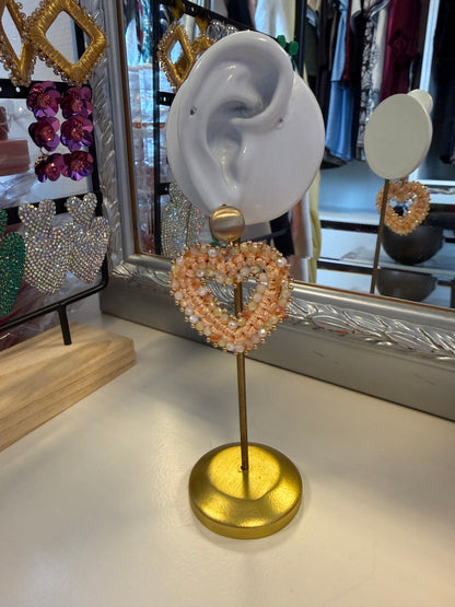Earrings Love All The Way - Lightpink