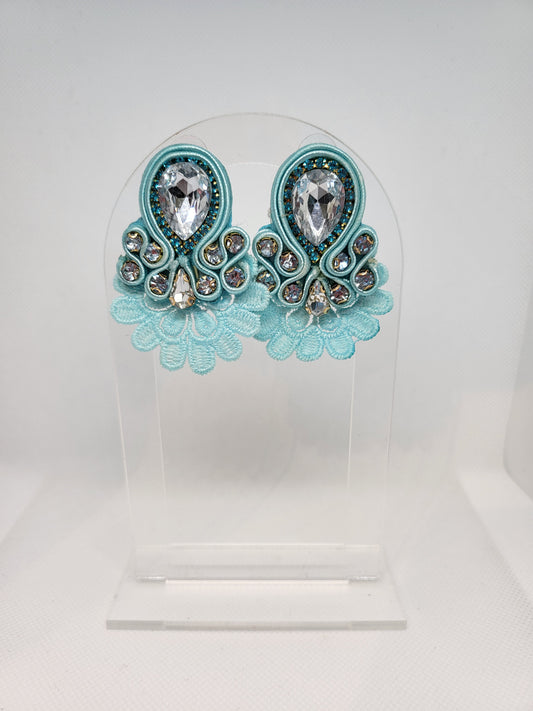 Earrings Ice Blue